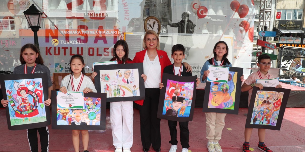 İşte  ‘Atatürk’ün İzinde Çocuk’ yarışmasının ödülünün sahipleri