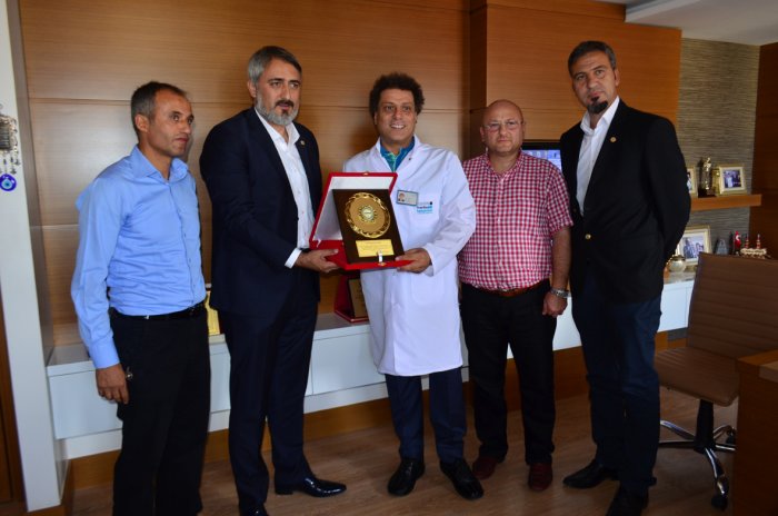 MERKEZ HASTANESİNDEN AMATÖR FUTBOLA DESTEK