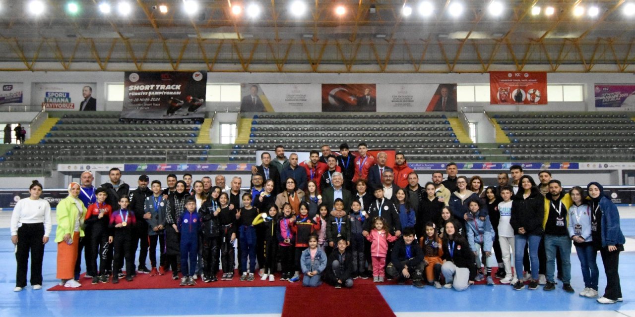 Short Track Türkiye Şampiyonası sona erdi