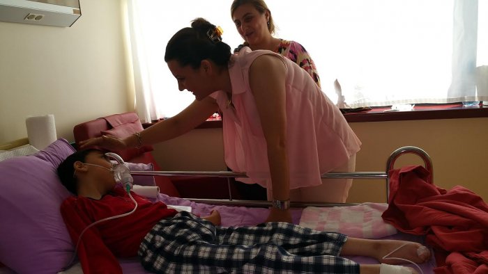 Hürriyet’ten Umutcan’a moral ziyareti