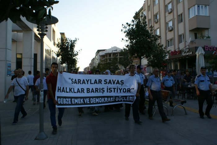 Barış için buluştular!