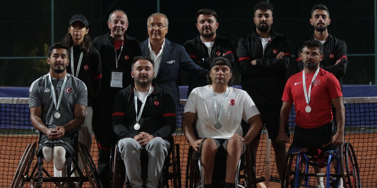 Tenis tarihinde Quad Milli Takımı ilk kez Dünya ikincisi