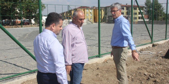 Çiftlik Spor Kompleksi’nde sona doğru