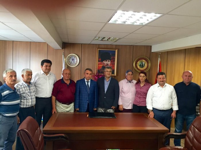 Kaymakam Can Giresunluları ziyaret etti