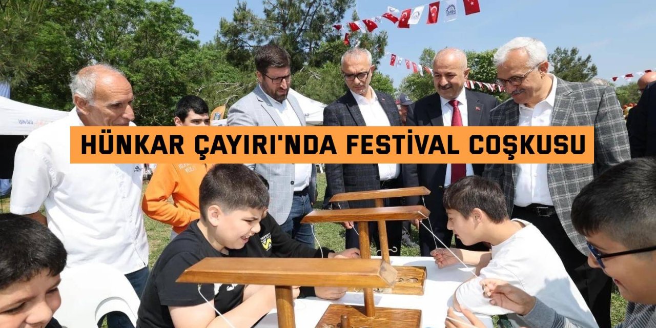 Hünkar Çayırı'nda festival coşkusu