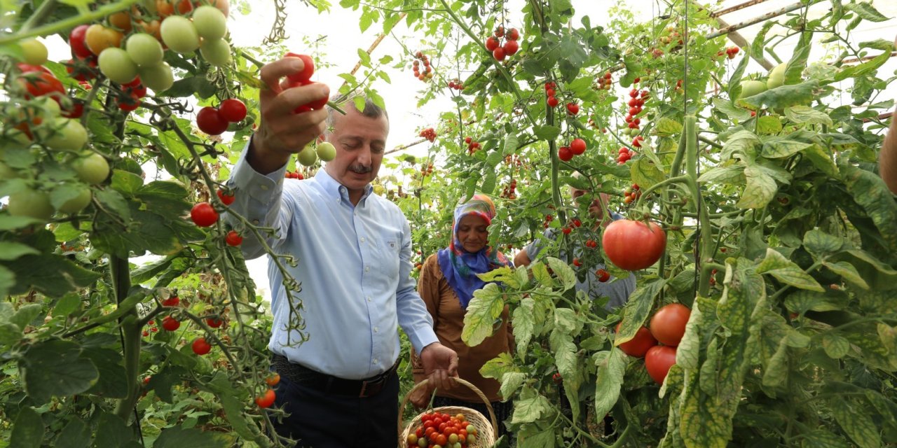 Büyükakın’dan kadın üreticiye tam destek sözü