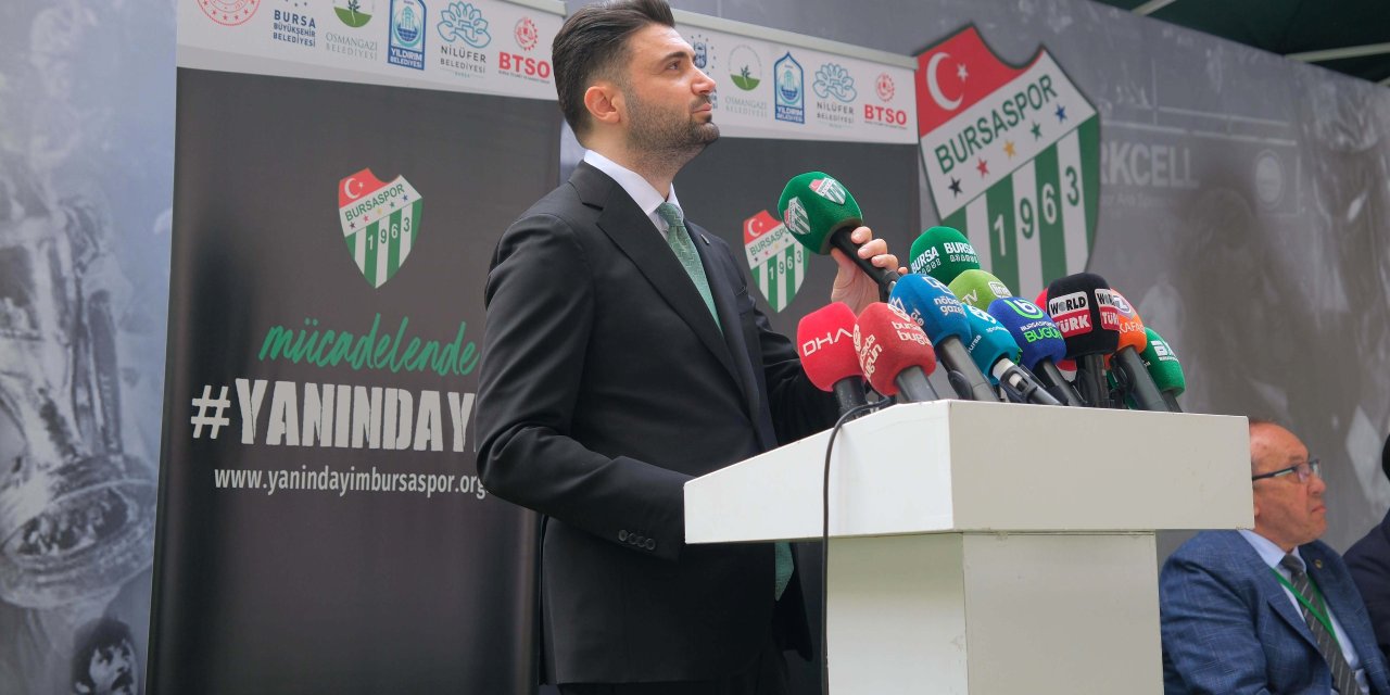 Bursaspor’un yeni başkanı Enes Çelik oldu