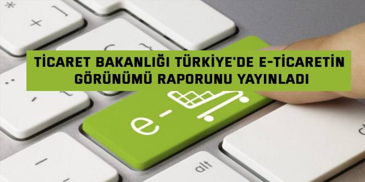 TİCARET BAKANLIĞI TÜRKİYE'DE E-TİCARETİN GÖRÜNÜMÜ RAPORUNU YAYINLADI