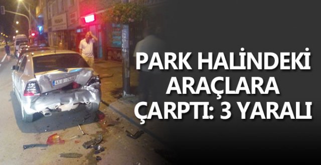 Trafik kazası ucuz atlatıldı