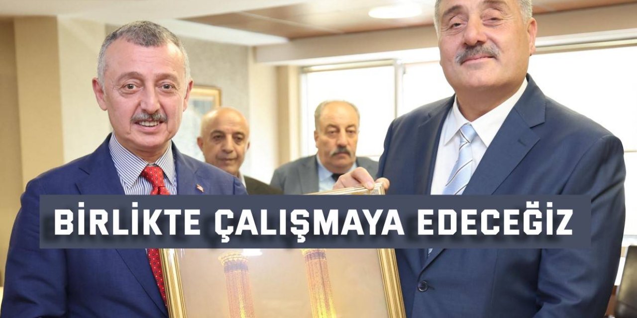 Birlikte çalışmaya edeceğiz