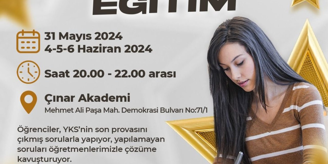 Çınar Akademi’de özel eğitim programı başlıyor