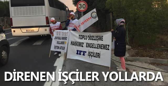 İşçilere uluslararası destek!