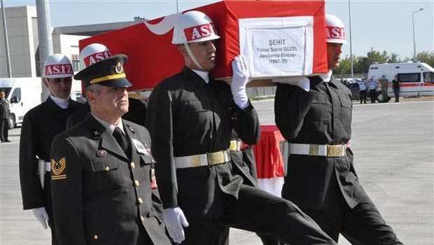 Şehit Binbaşı Yavuz Sonat Güzel’e uğurlama töreni