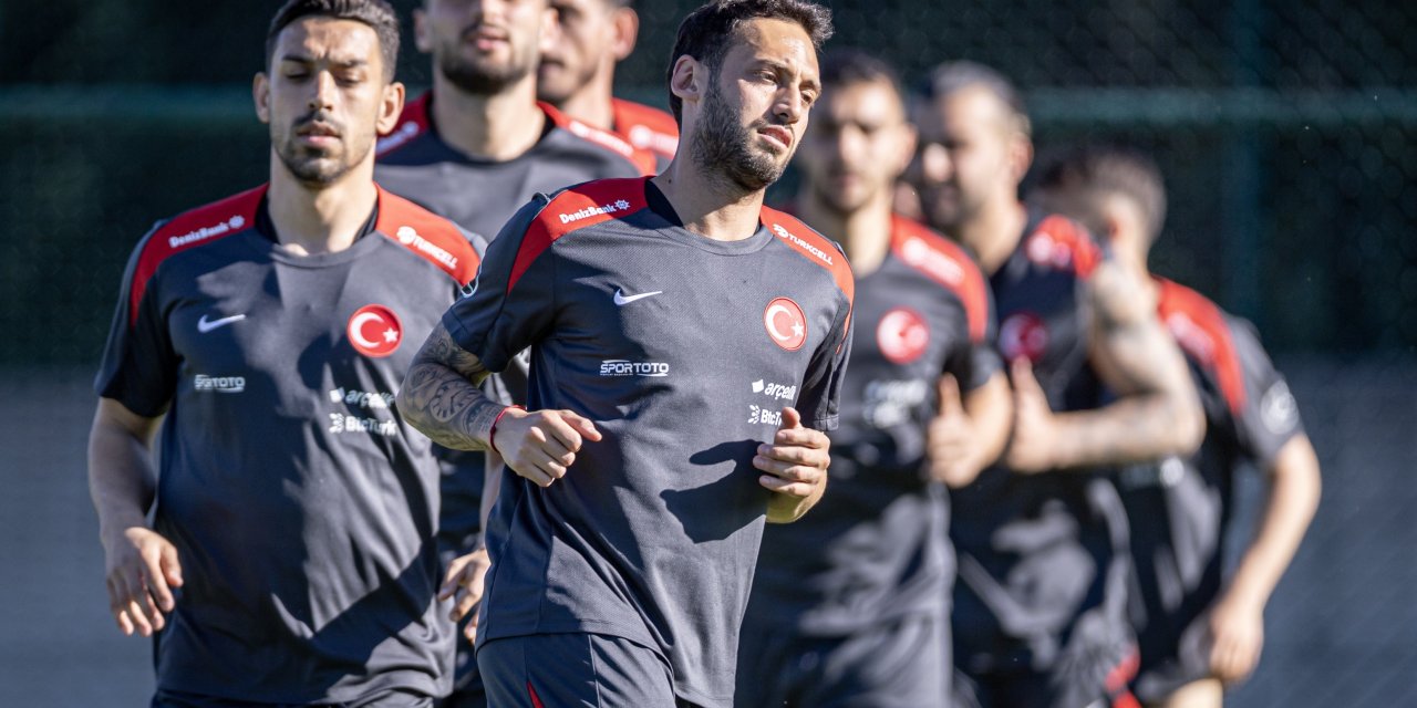 A Milli Takım, İtalya maçı hazırlıklarını sürdürdü