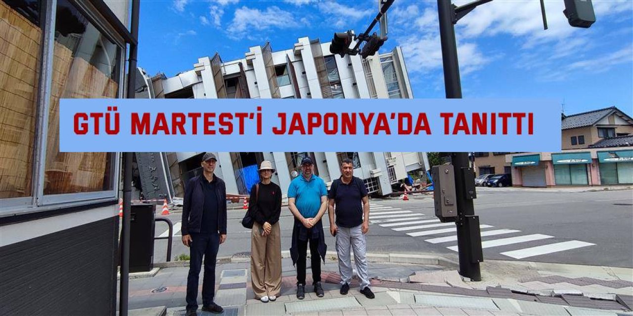 GTÜ MARTEST’i Japonya’da tanıttı