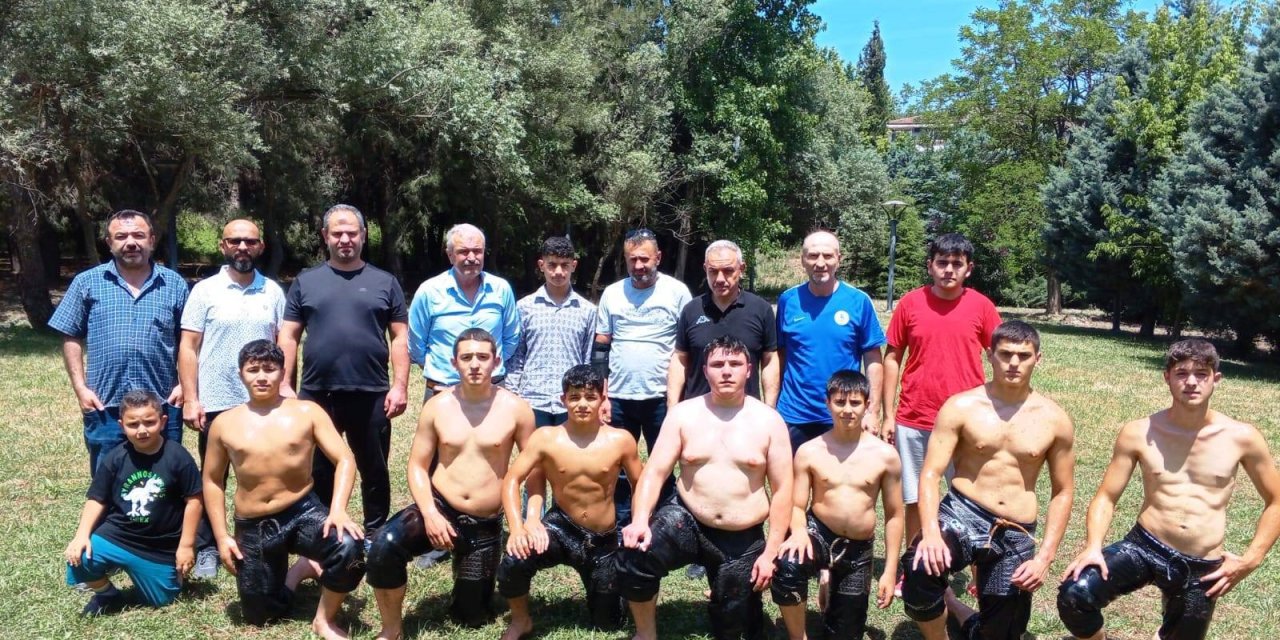 Körfezli güreşçiler Kırkpınar’a hazırlanıyor