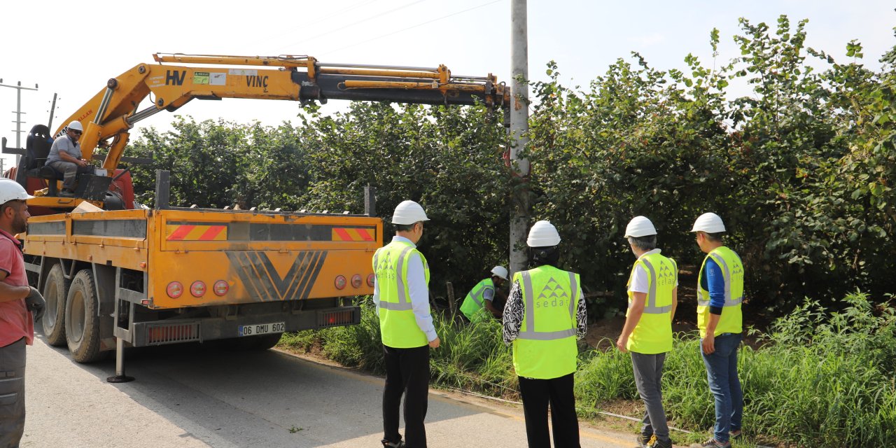 SEDAŞ, elektrik altyapısını yenilemeye devam ediyor