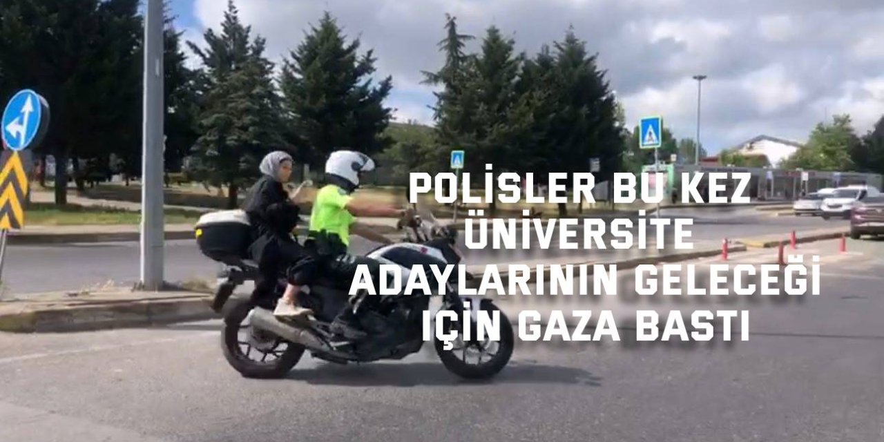 Polis bu kez üniversite adaylarının geleceği için gaza bastı