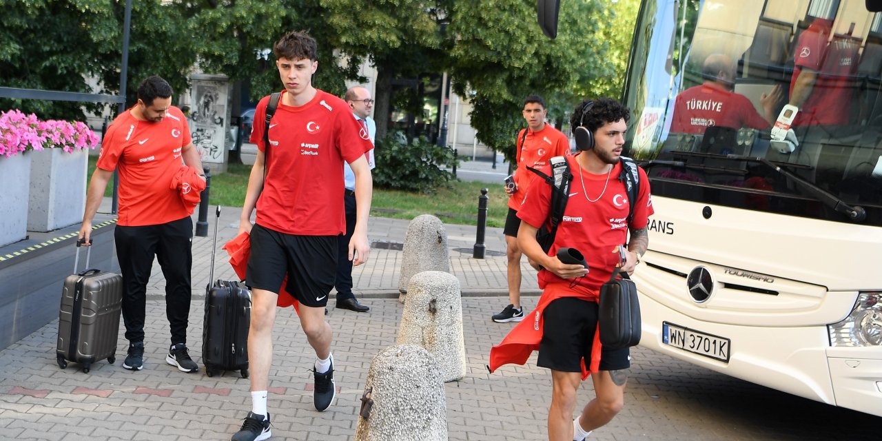 Ümit Milli Takım, Varşova’ya gitti