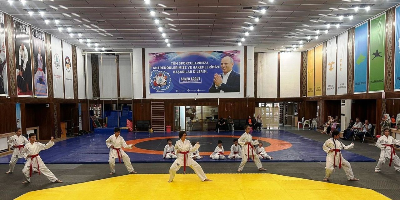 Körfez'de kuşak sınavı yapıldı