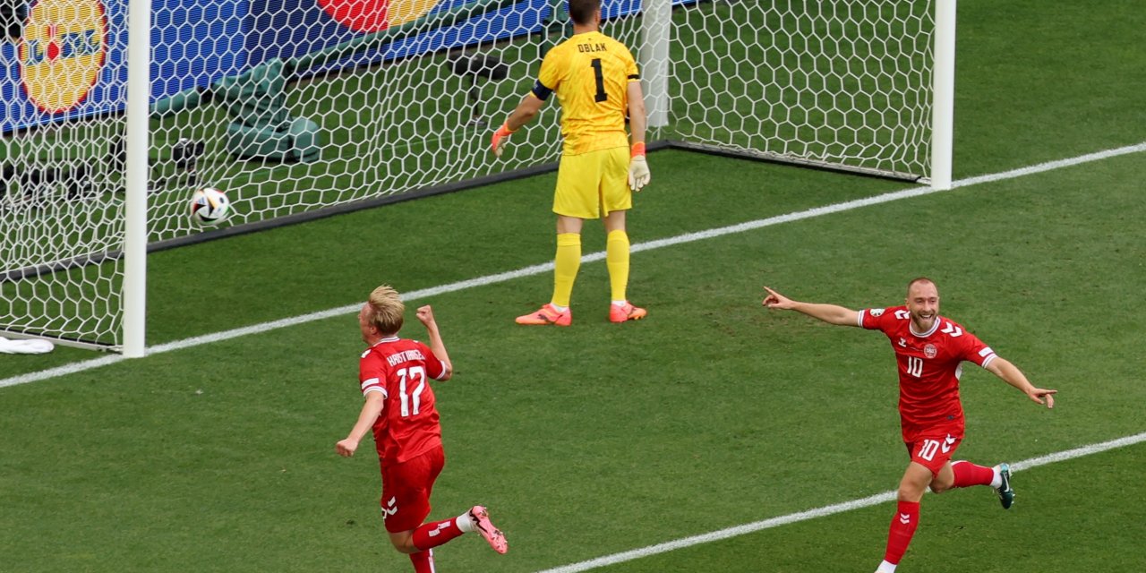 EURO 2024: Slovenya: 1 - Danimarka: 1