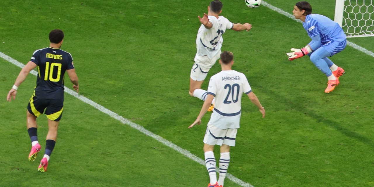 EURO 2024: İskoçya: 1 - İsviçre: 1