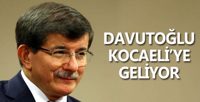 Davutoğlu İzmit’e geliyor