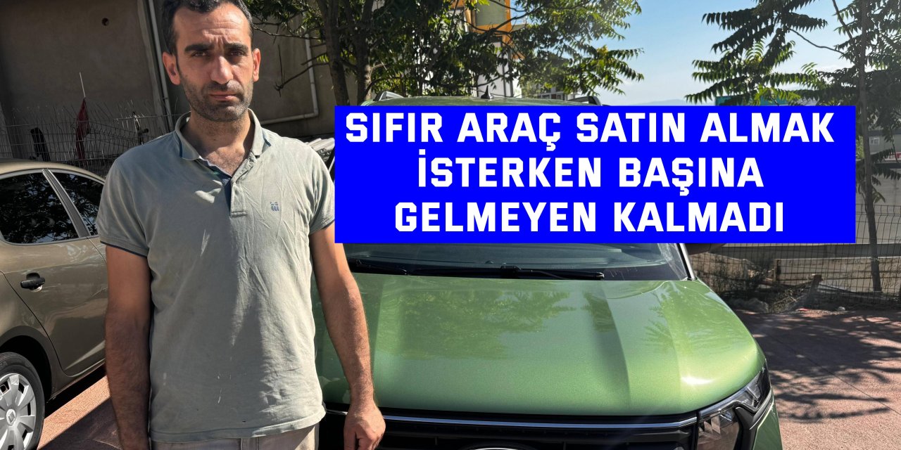 Sıfır diye aldığı 2 araç da hasarlı çıktı