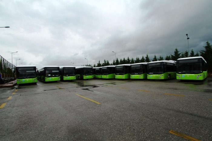 Yeni otobüsler yola koyuluyor!