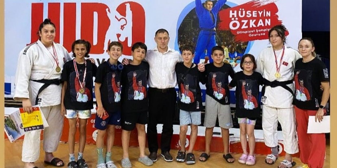 Judocular uluslararası turnuvada üç altın madalya kazandı