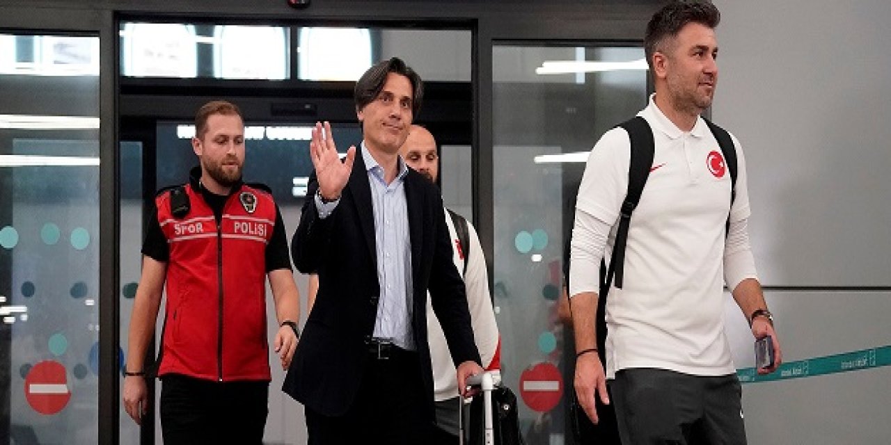 A Milli Futbol Takımı, yurda döndü