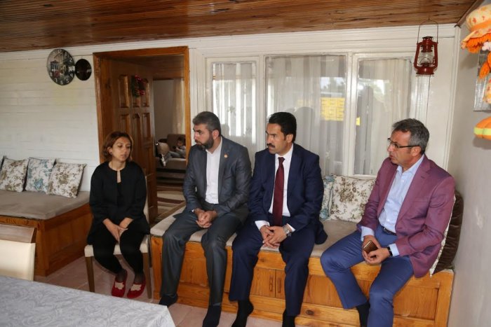 Dilek Tan’a taziye ziyareti