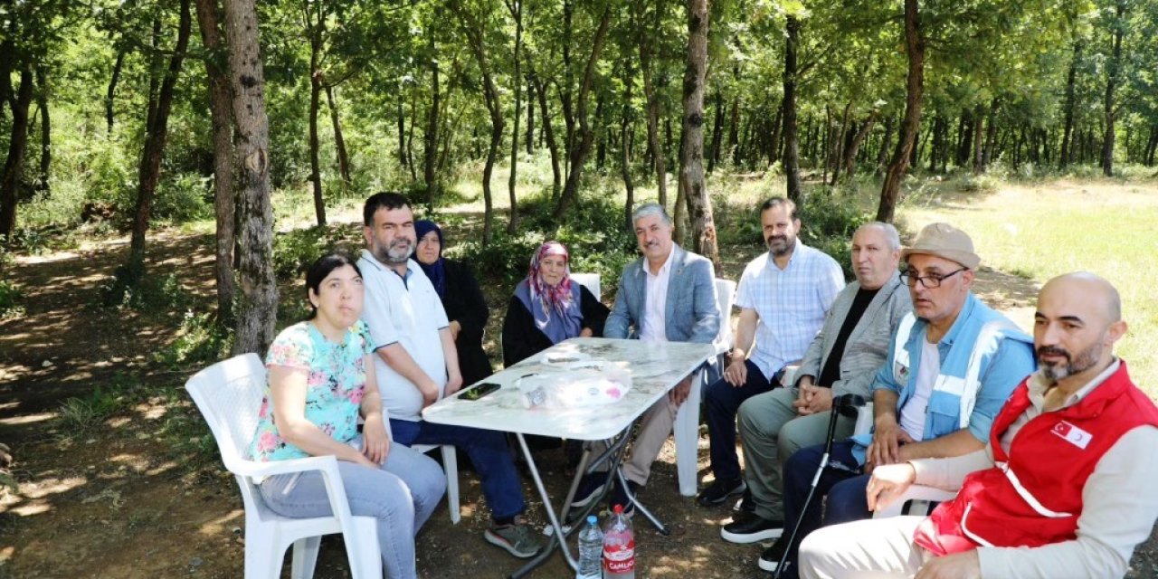 Özel gereksinimli ailelerle piknikte buluştu