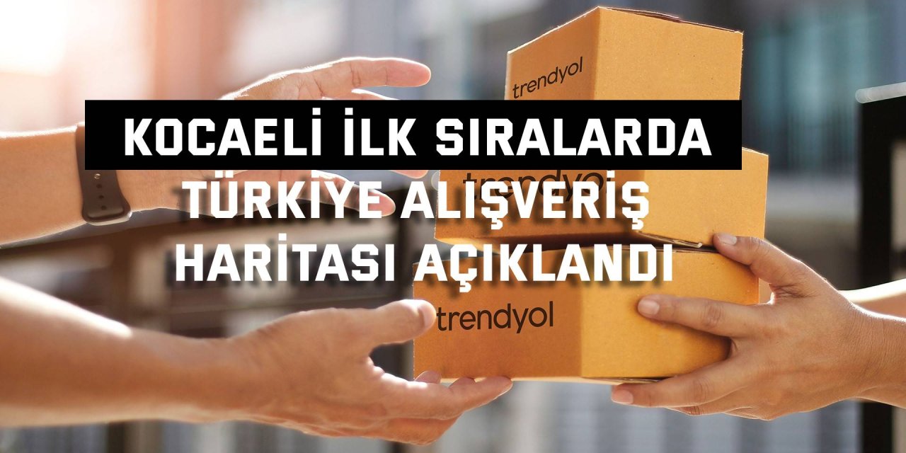 KOCAELİ İLK SIRALARDA Türkiye alışveriş haritası açıklandı