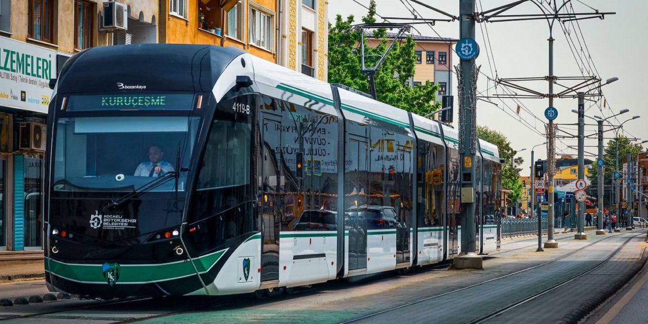 Tramvayda yaz uygulaması başladı