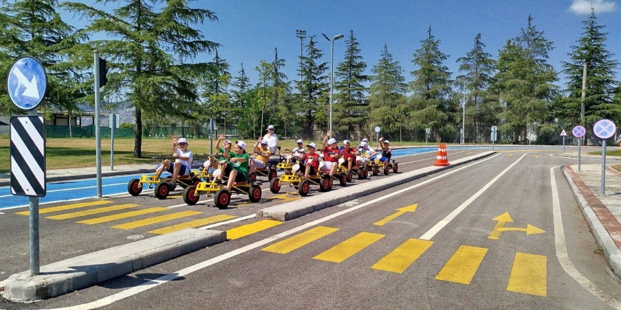 Trafik Eğitim Parkında yaz eğitimleri başladı