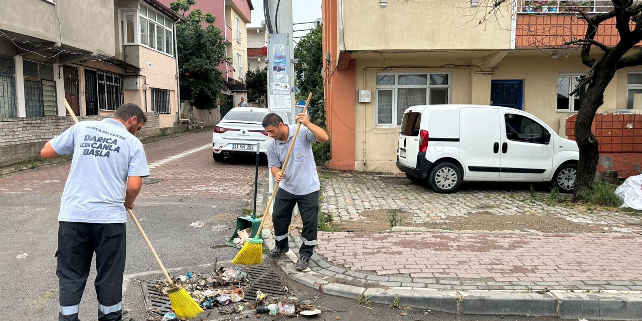 Darıca Belediyesi sel tehlikesine karşı teyakkuzda