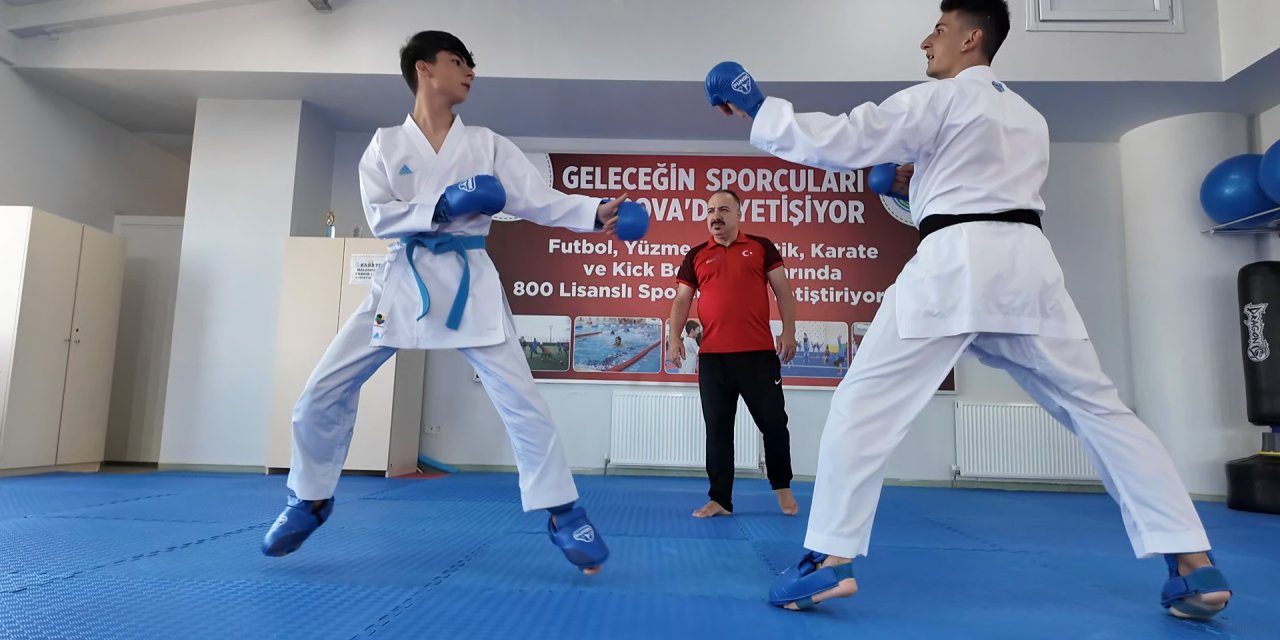 Çayırovalı karatecilerin hedefleri büyük