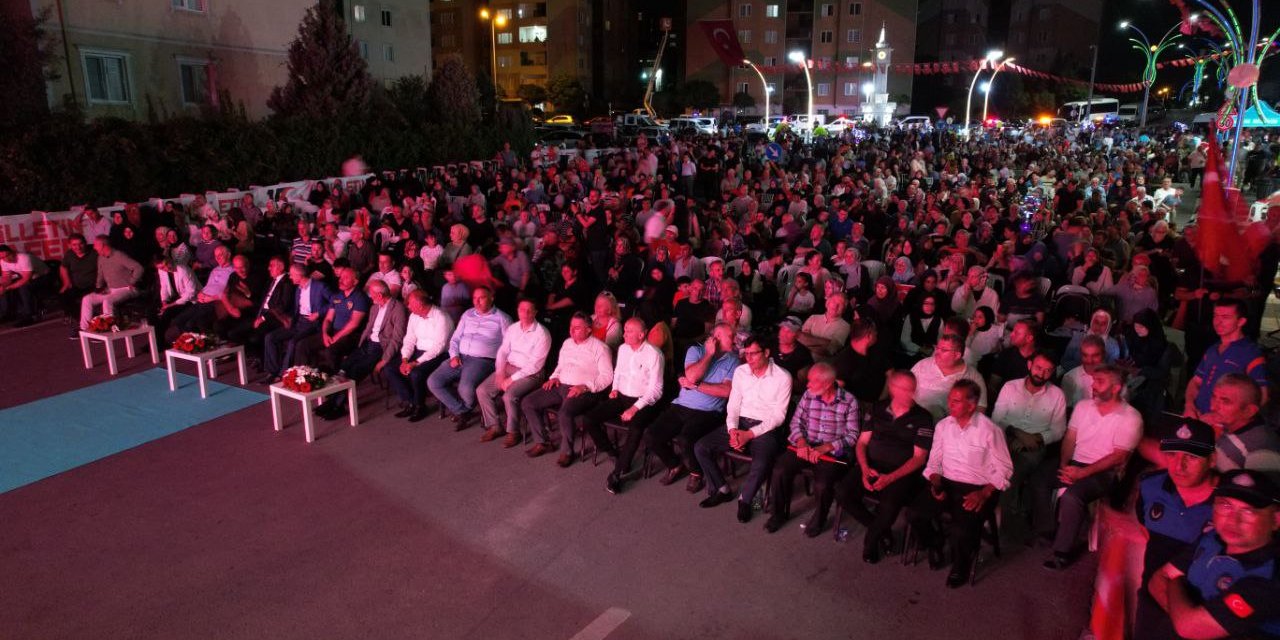 Çayırova’da 15 Temmuz Anıldı