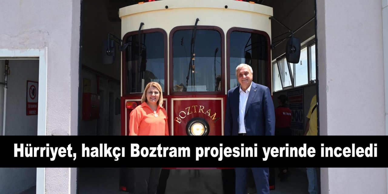 Hürriyet, halkçı Boztram  projesini yerinde inceledi