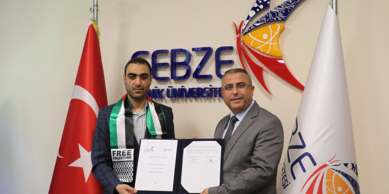 GTÜ ve Filistin Öğrencileri  Derneği arasında işbirliği