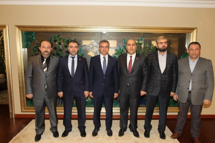 TÜMSİAD’dan Köşker’e davet ziyareti