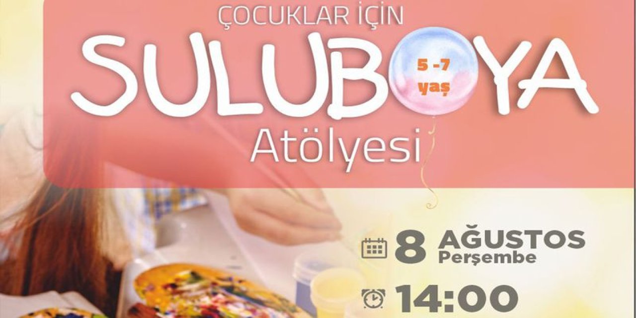 Büyükşehir’den çocuklar için atölye etkinliği
