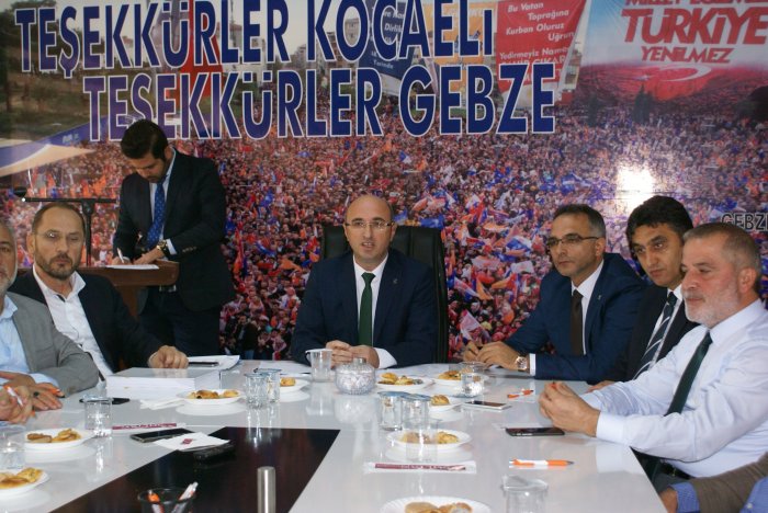 AK Parti teşekkür etti!