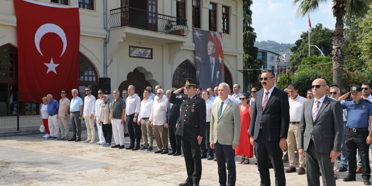 Atatürk’ün Karamürsel’e Gelişinin 91.Yıldönümü Kutlandı