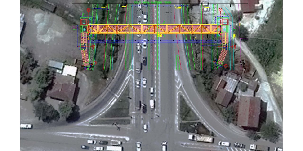 Solaklar Kavşağı’na yaya köprüsü yapılacak