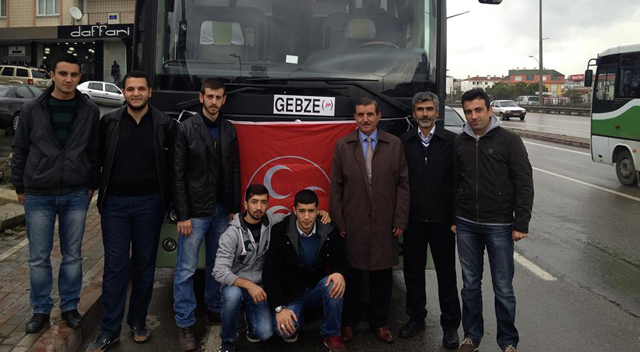 MHP Gebze Demokrasi mitingindeydi