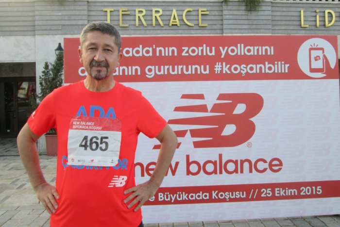 Rıdvan Şükür, Büyükada’da koştu