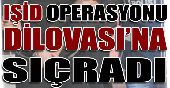 IŞİD OPERASYONU DİLOVASI’NA SIÇRADI