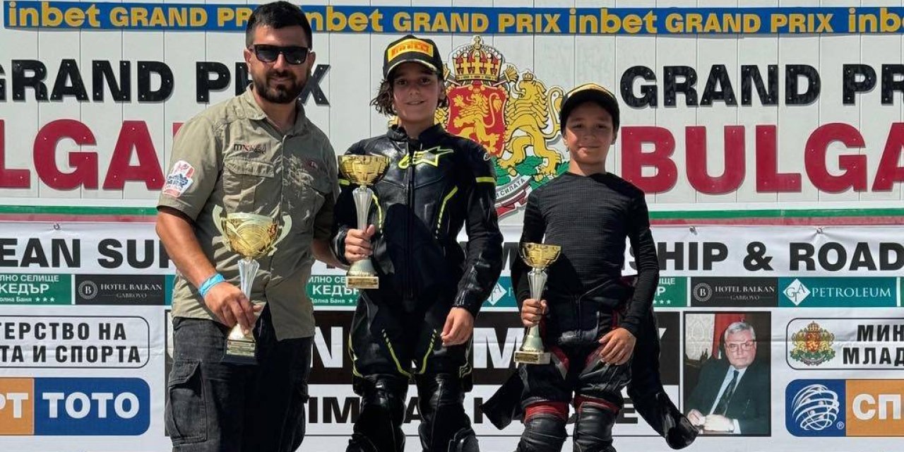 Kartepeli motokrosçular kürsüye çıktı